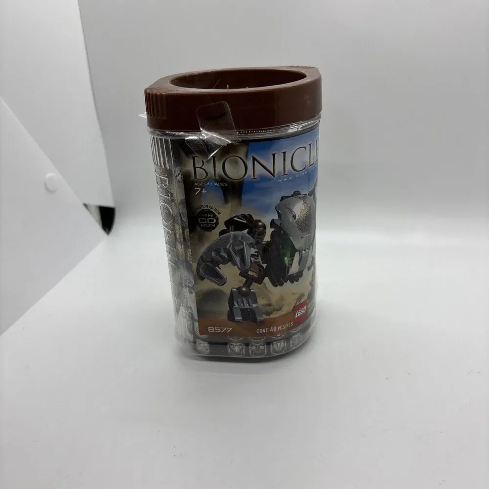 LEGO BIONICLE: Pahrak-Kal - Complete, Manual, rubber holder, Canister - w/disc